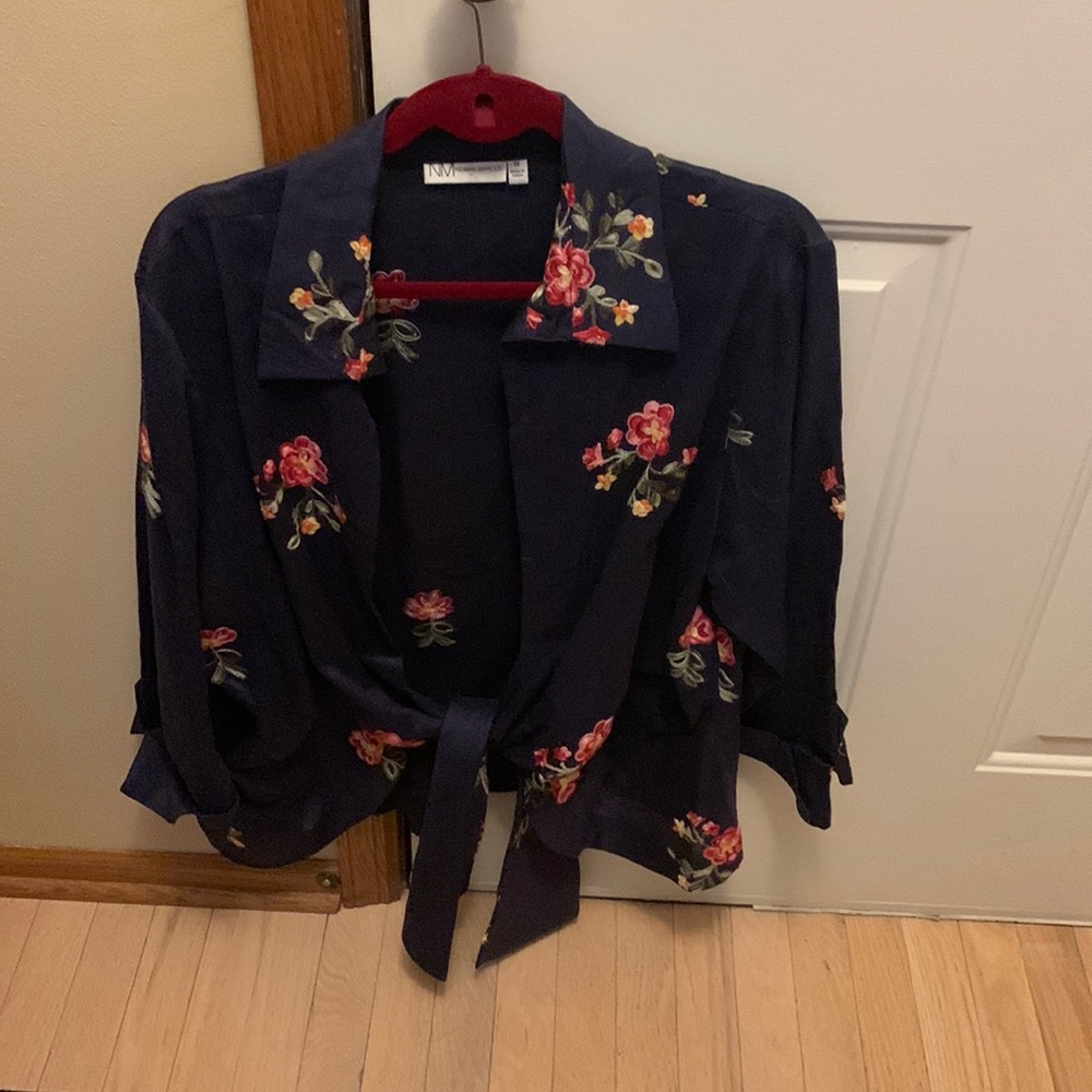Nieman Marcus linen shirt 1x